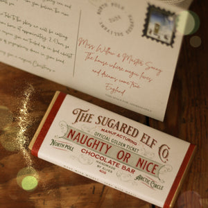 Naughty Or Nice Golden Ticket Bar