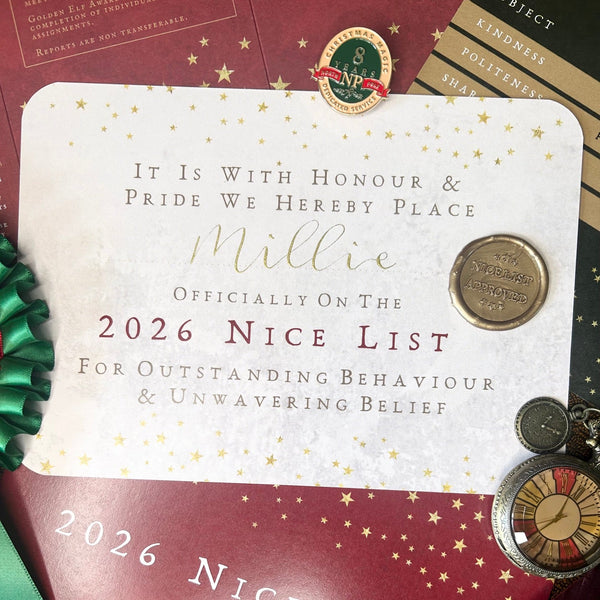 The Nice Certificate